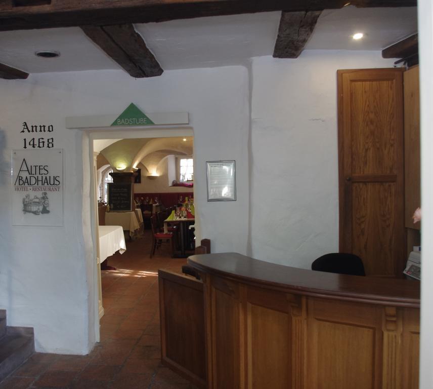 Hotel Restaurant Altes Badhaus Eberbach  Exterior photo